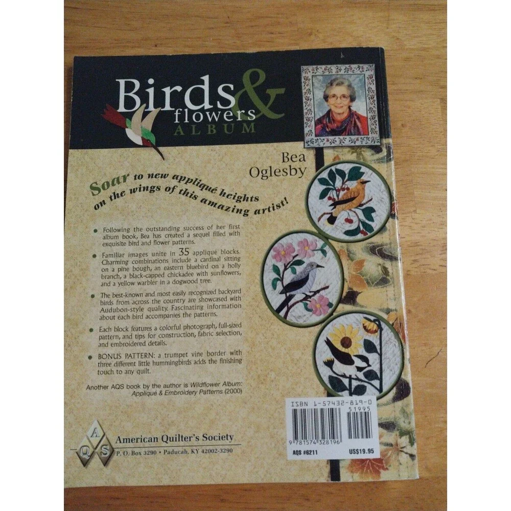 Birds and Flowers Album Bea Oglesby